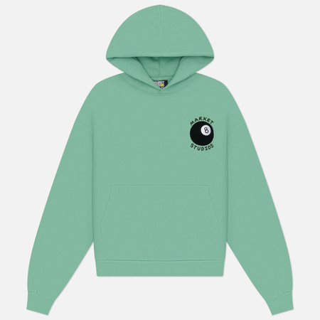 Мужская толстовка MARKET Eight Ball Hoodie, цвет зелёный, размер XL