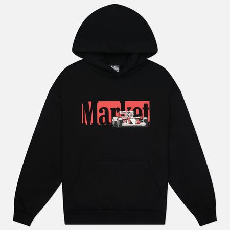 Мужская толстовка MARKET Have A Nice Race Hoodie, цвет чёрный, размер M