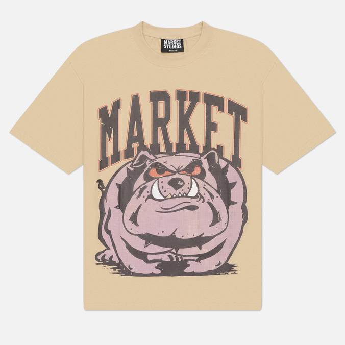 Мужская футболка MARKET Angry Bulldog