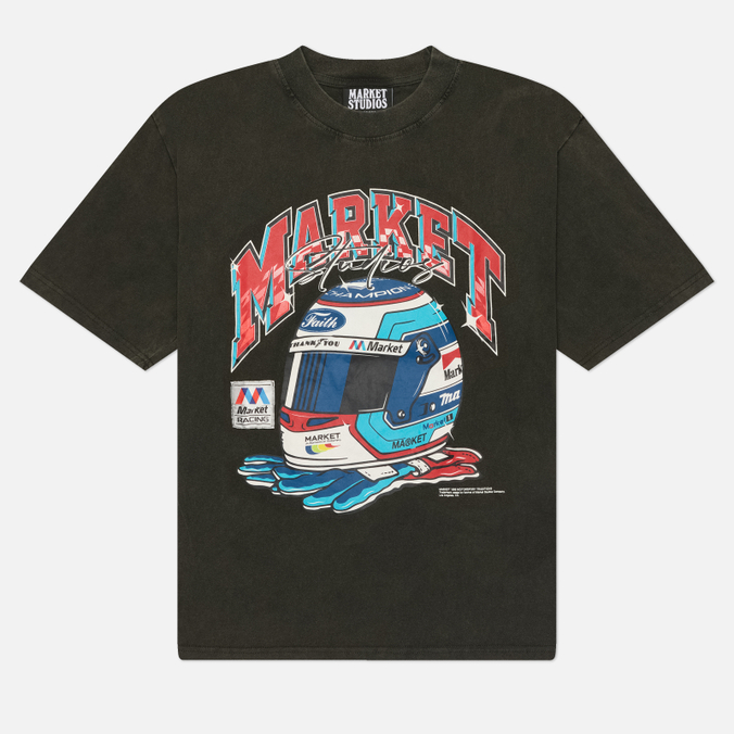 Мужская футболка MARKET Racing Helmet