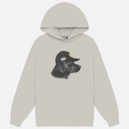 Мужская толстовка MARKET Smiley Dog Got Style Hoodie, цвет серый, размер XXL