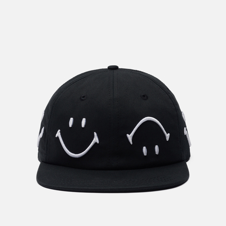 Кепка MARKET Smiley Face 6-Panel, цвет чёрный
