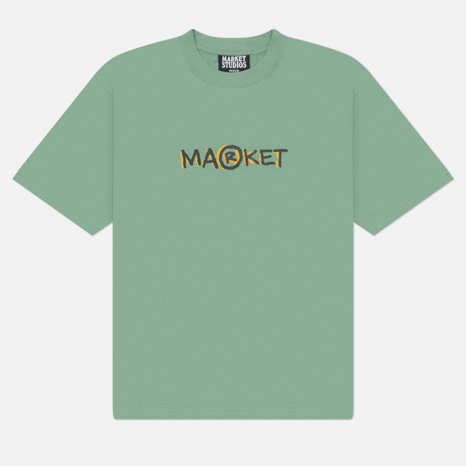 Мужская футболка MARKET Smiley Doodle