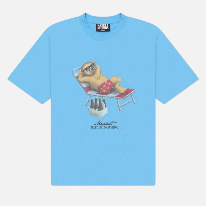 Мужская футболка MARKET Smiley Bearly A Care