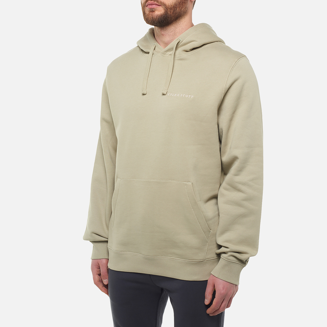 Lyle & Scott Мужская толстовка Embroidered Hoodie