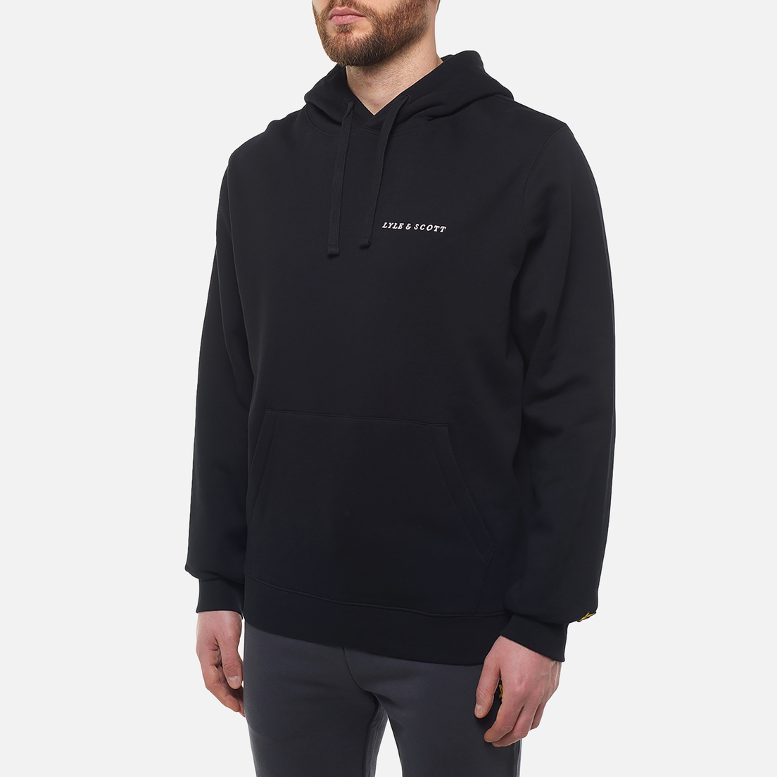 Lyle & Scott Мужская толстовка Embroidered Hoodie