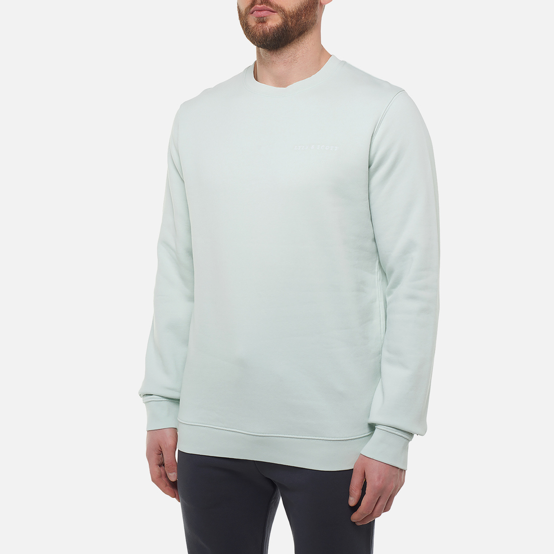 Lyle & Scott Мужская толстовка Embroidered Crew Neck