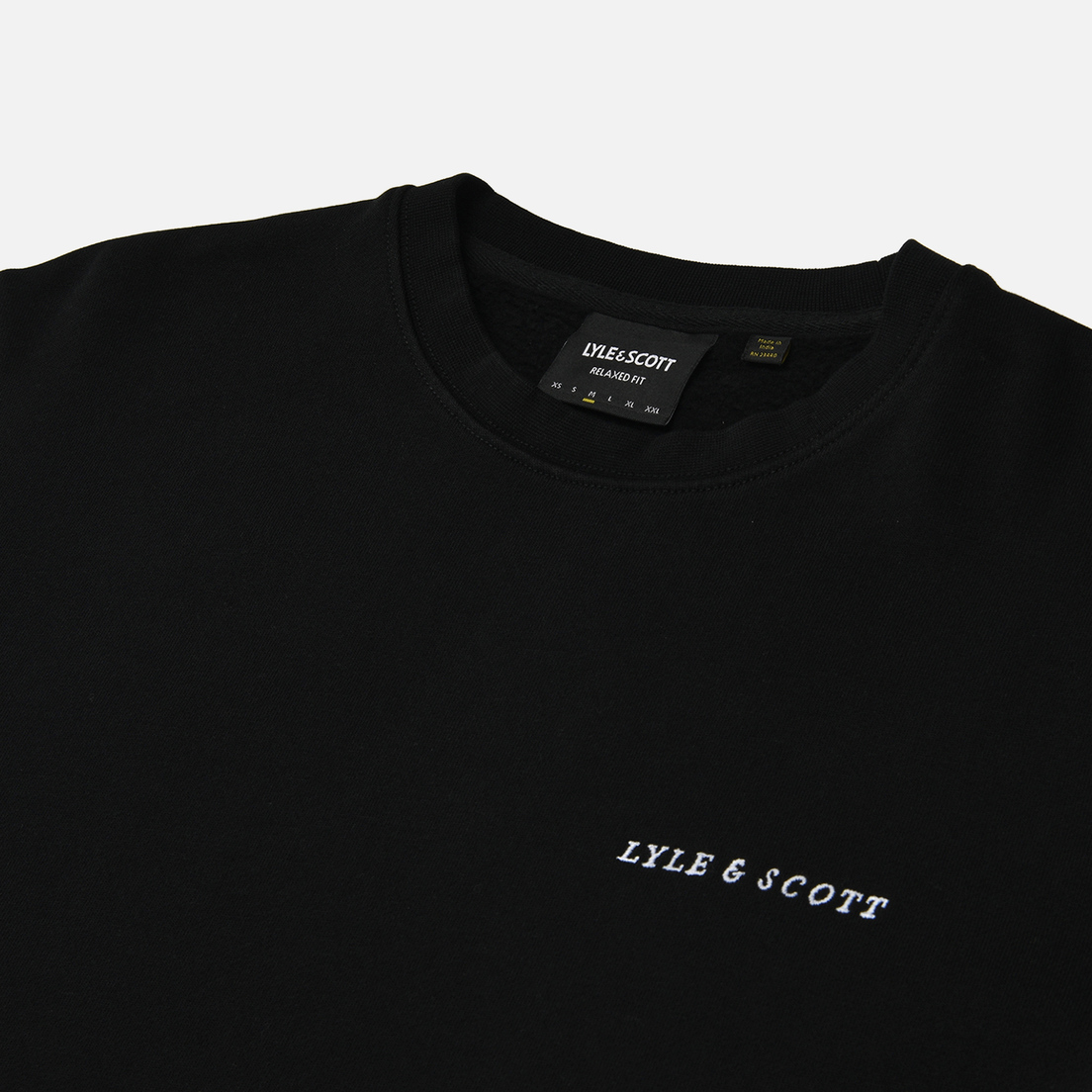 Lyle & Scott Мужская толстовка Embroidered Crew Neck