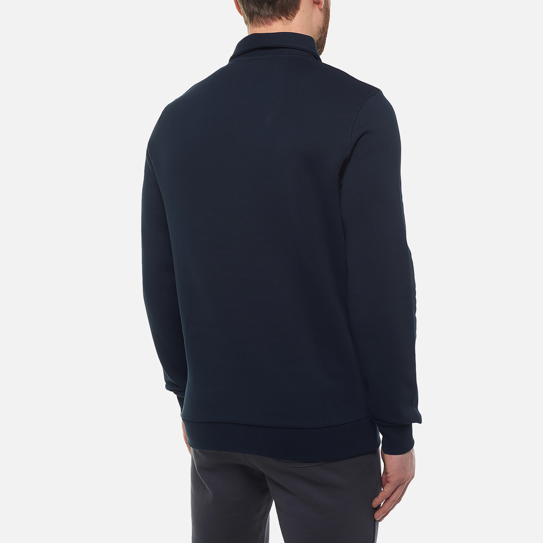 Lyle & Scott Мужская толстовка Embroidered Collared Quarter Zip