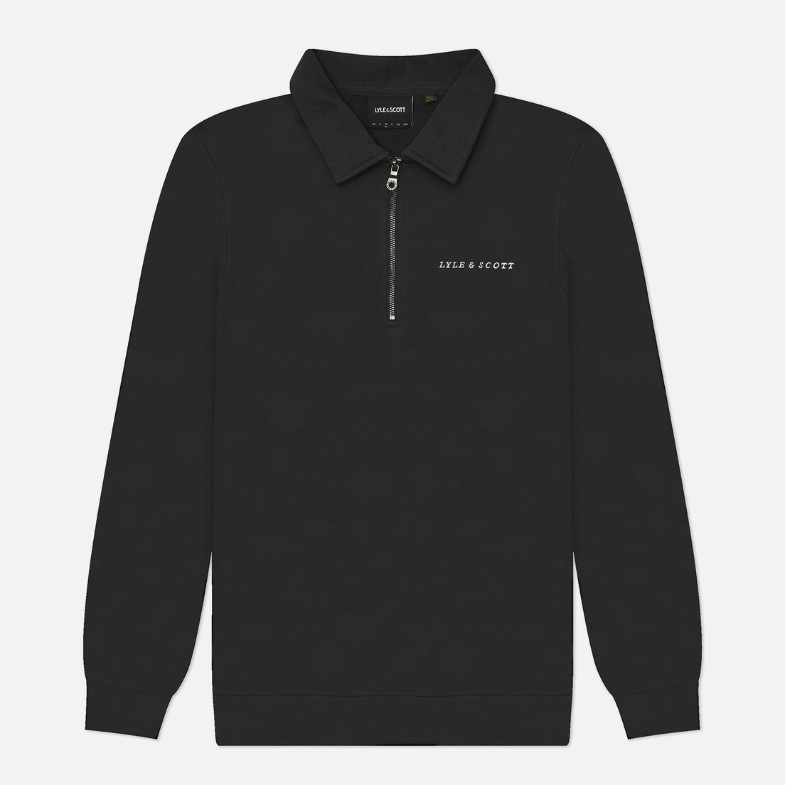 Lyle & Scott Мужская толстовка Embroidered Collared Quarter Zip