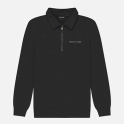 Lyle & Scott Мужская толстовка Embroidered Collared Quarter Zip