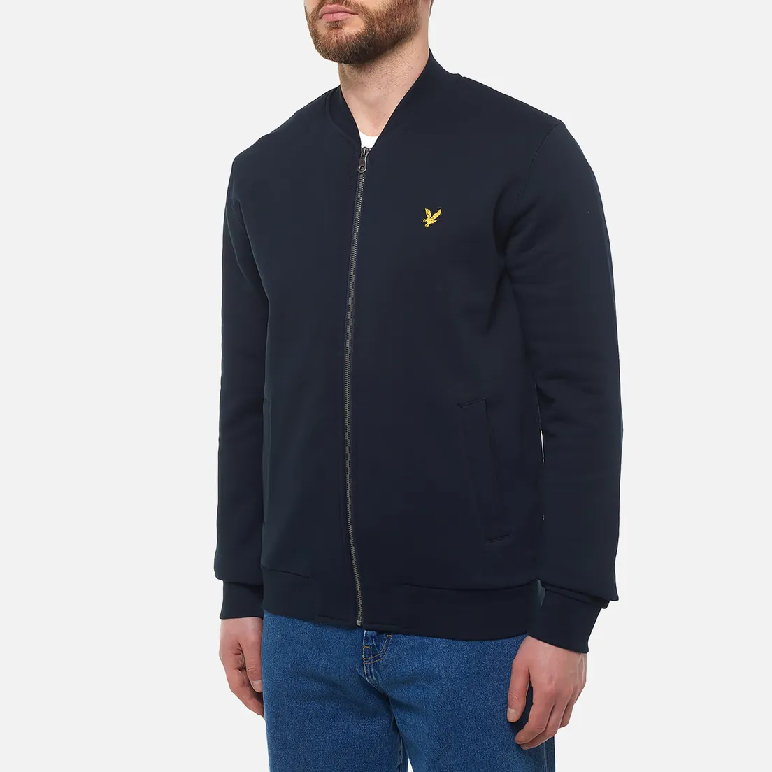 Lyle & Scott Мужская куртка бомбер Jersey