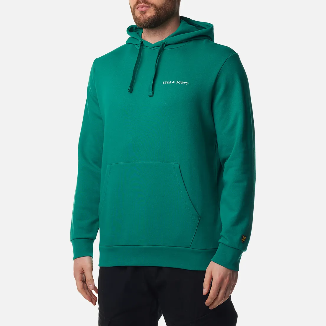 Lyle & Scott Мужская толстовка Loopback Embroidered Hoodie