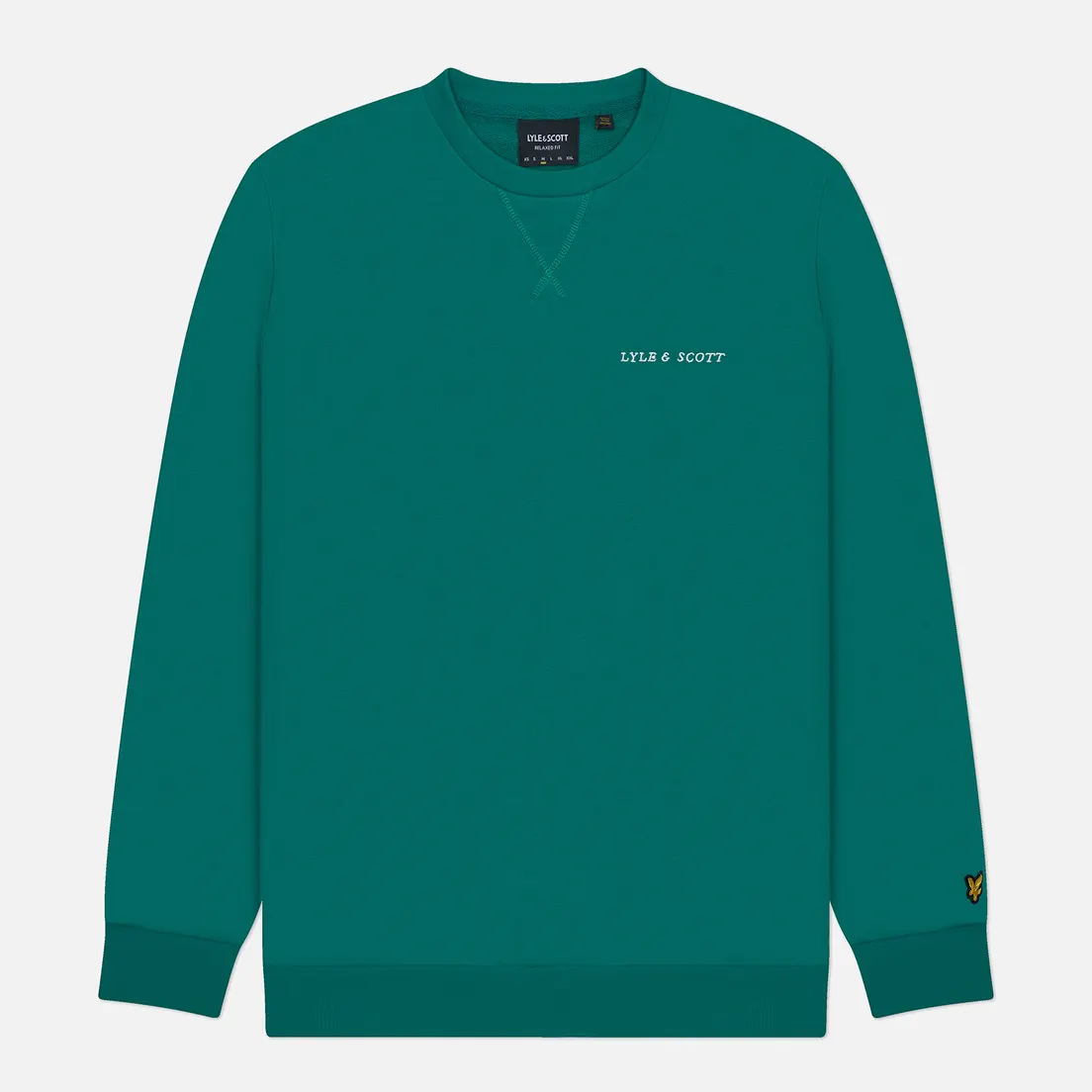 Lyle & Scott Мужская толстовка Loopback Embroidered Crew Neck