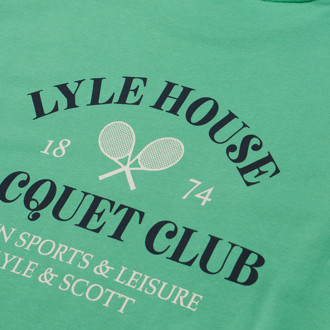 Lyle & Scott Мужская толстовка Racquet Club Graphic