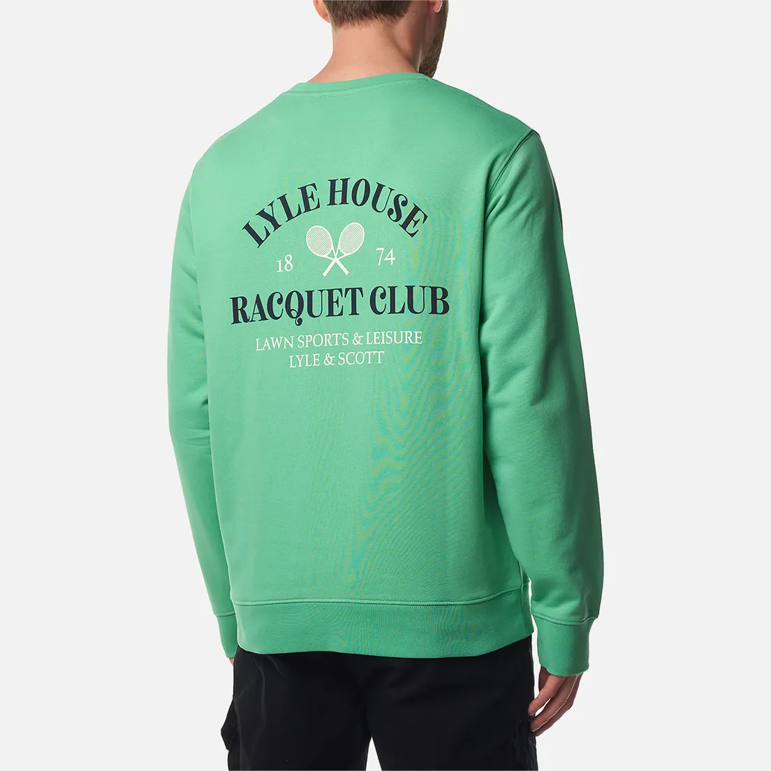 Lyle & Scott Мужская толстовка Racquet Club Graphic