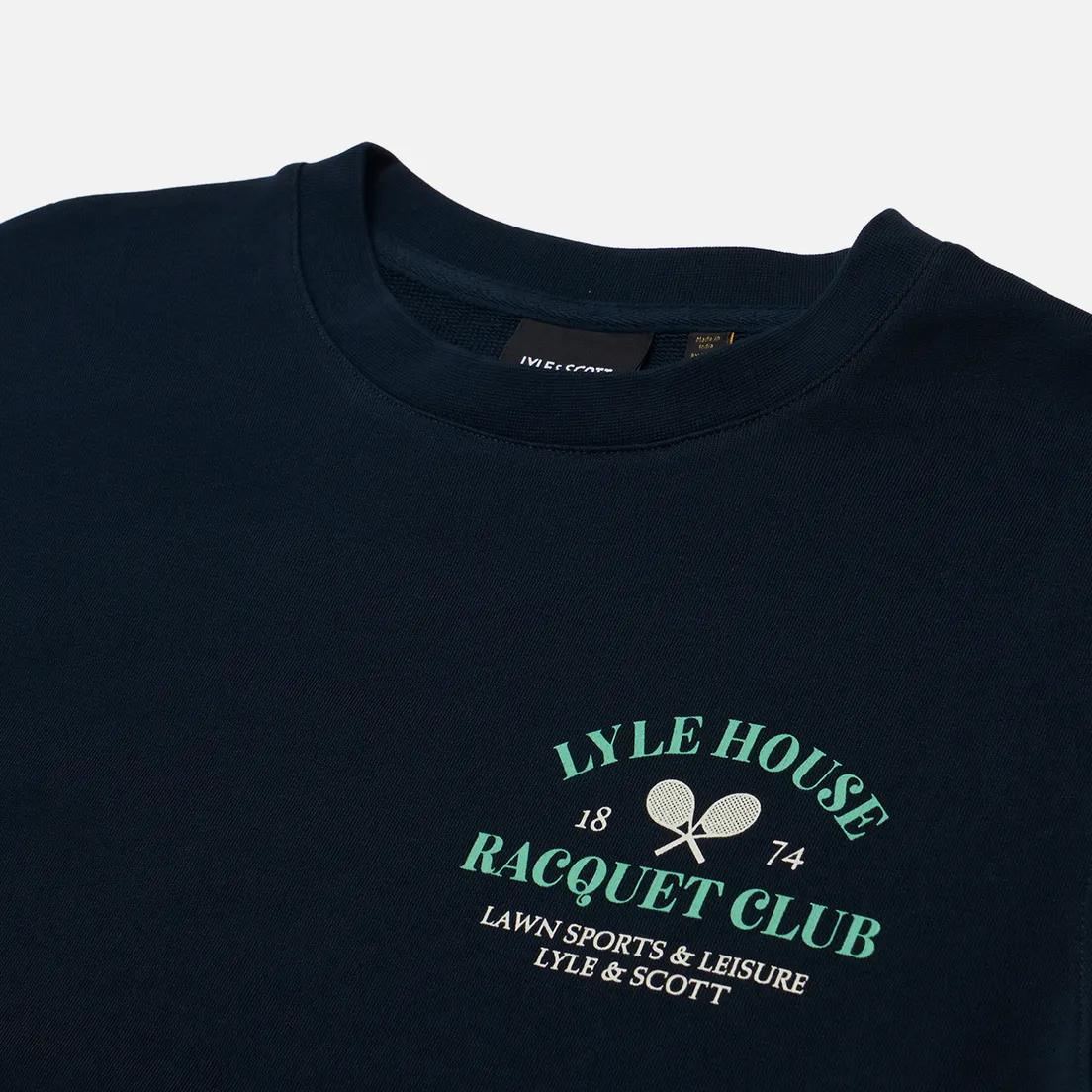 Lyle & Scott Мужская толстовка Racquet Club Graphic
