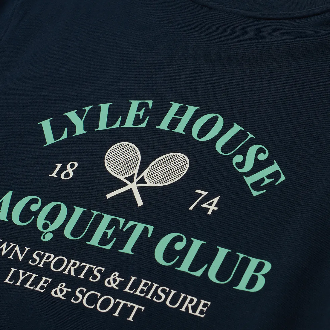Lyle & Scott Мужская толстовка Racquet Club Graphic