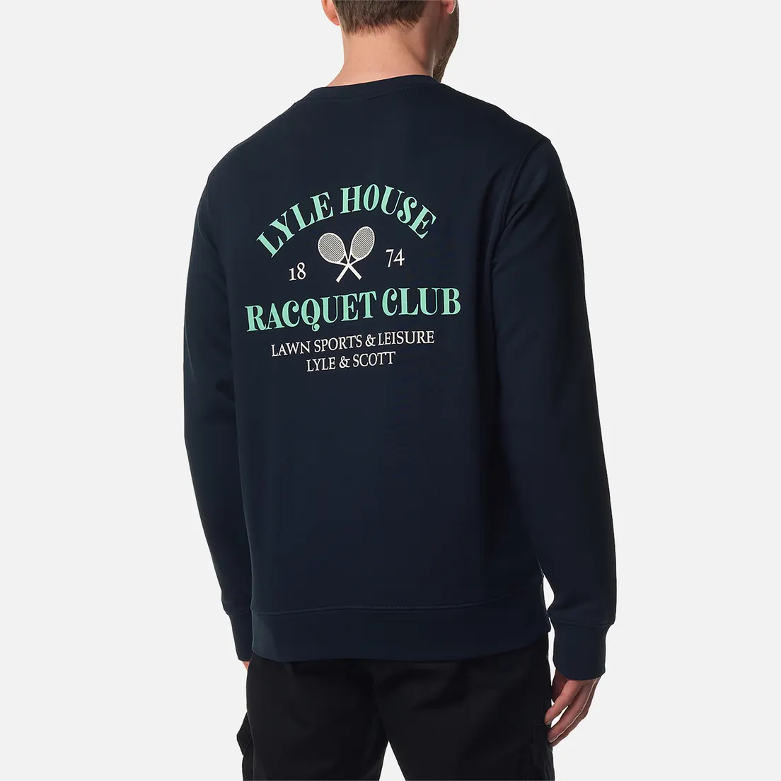 Lyle & Scott Мужская толстовка Racquet Club Graphic