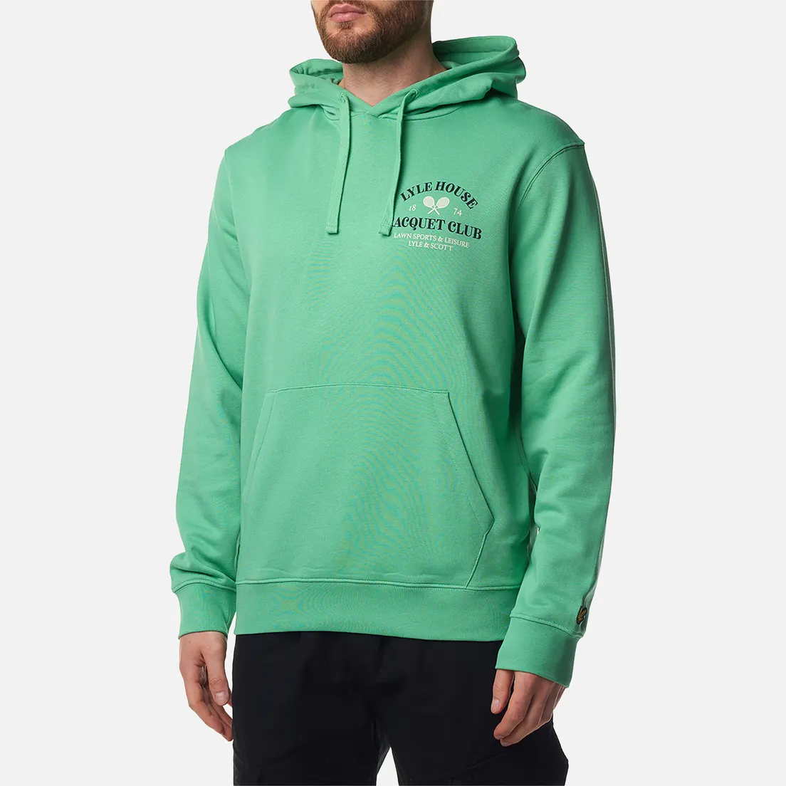 Lyle & Scott Мужская толстовка Racquet Club Graphic Hoodie