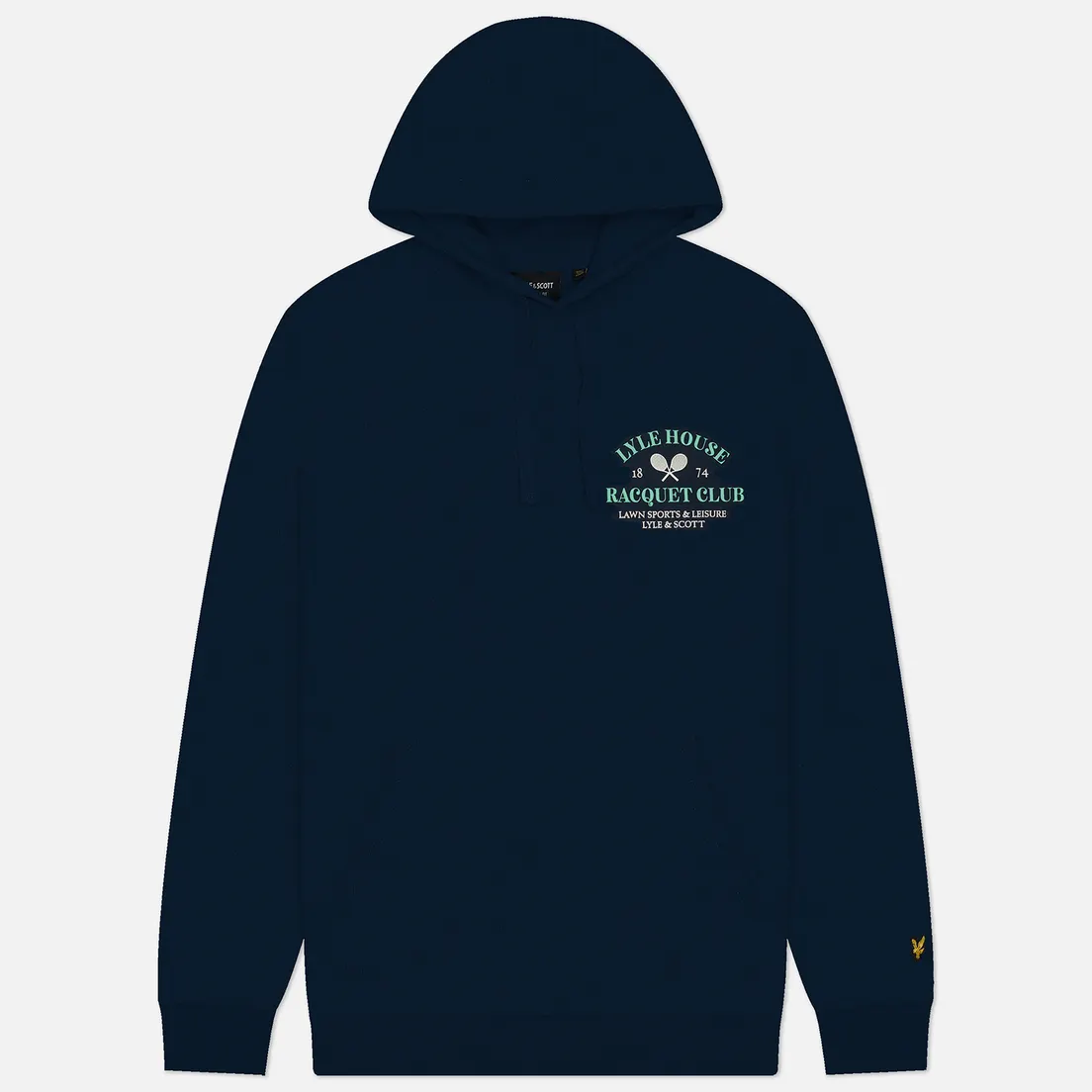 Lyle & Scott Мужская толстовка Racquet Club Graphic Hoodie
