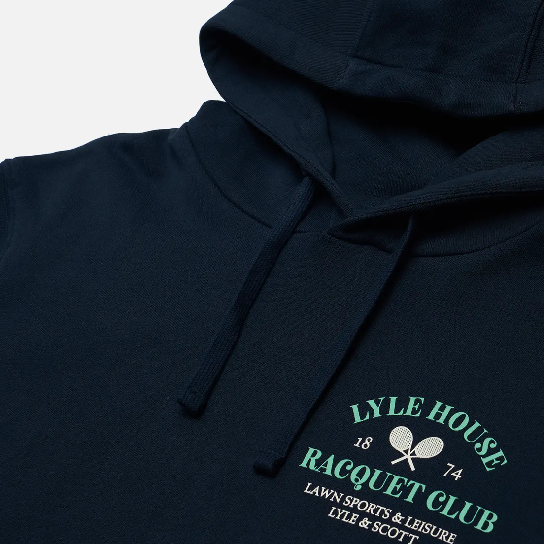 Lyle & Scott Мужская толстовка Racquet Club Graphic Hoodie