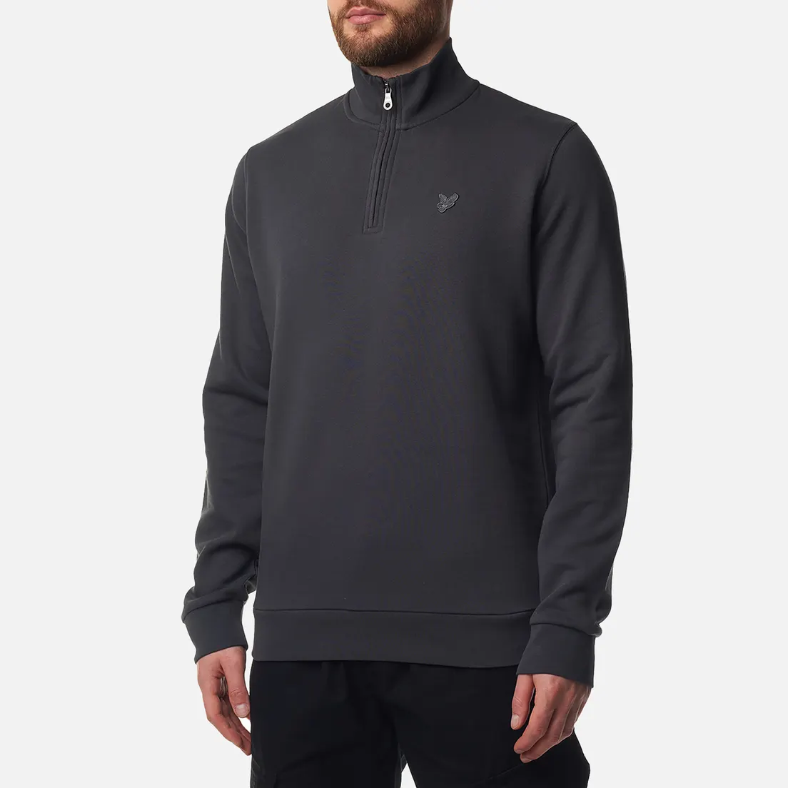Lyle & Scott Мужская толстовка Tonal Eagle 1/4 Zip