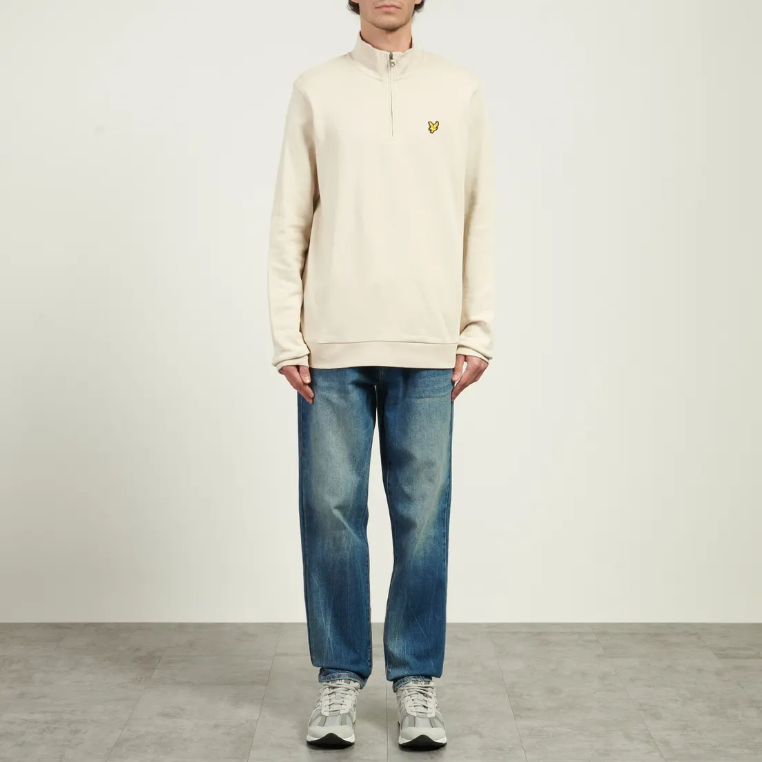 Lyle & Scott Мужская толстовка Loopback 1/4 Zip