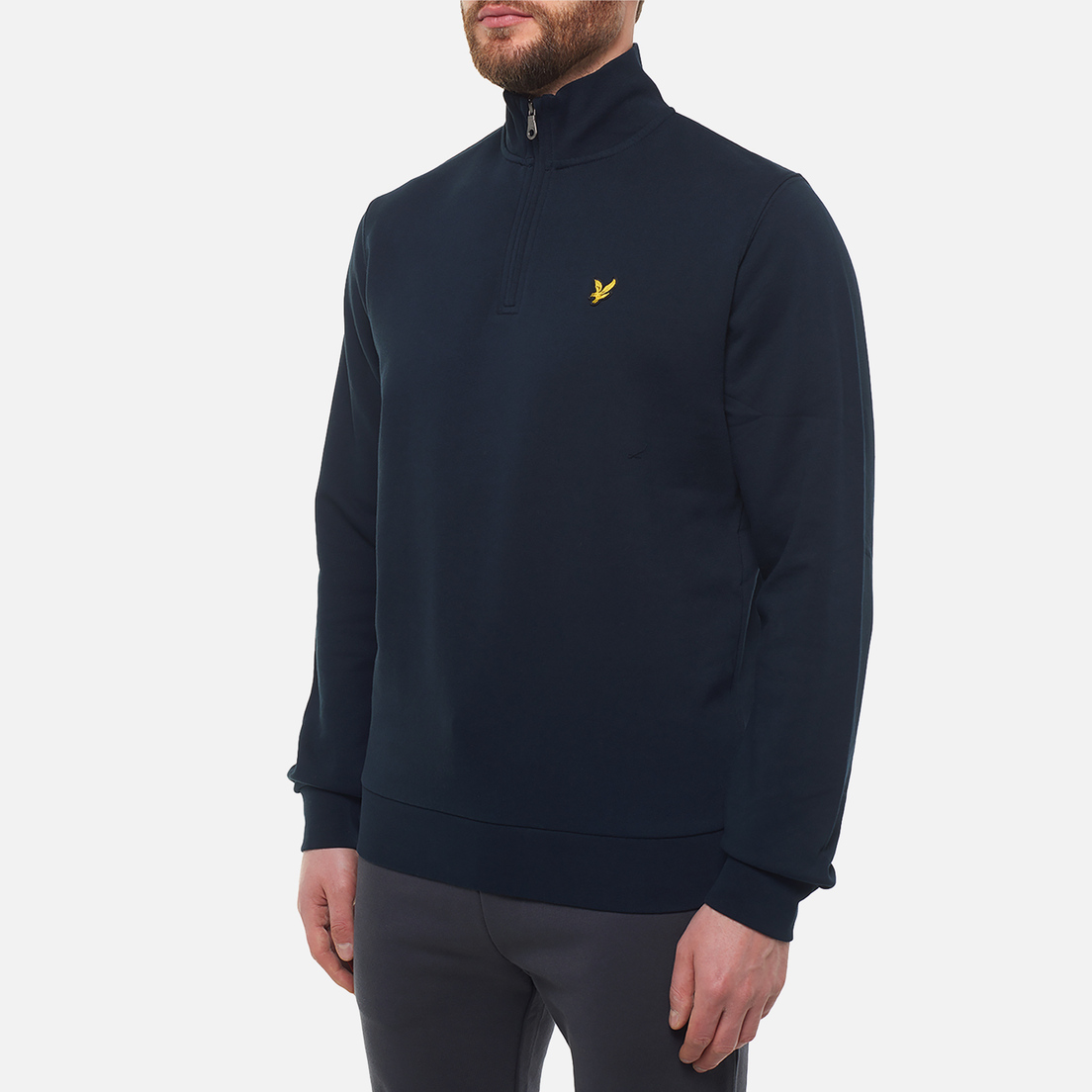 Lyle & Scott Мужская толстовка Loopback 1/4 Zip