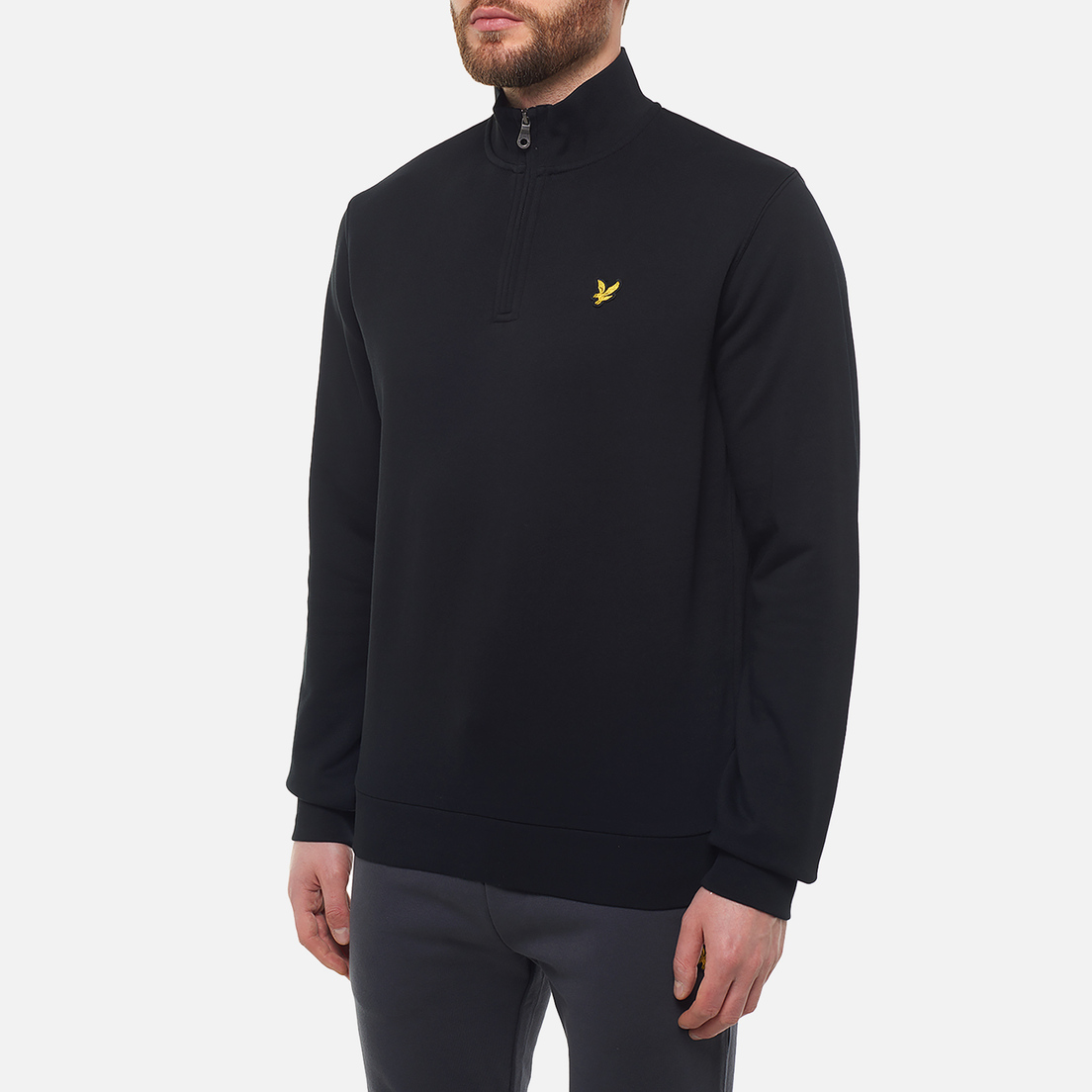 Lyle & Scott Мужская толстовка Loopback 1/4 Zip