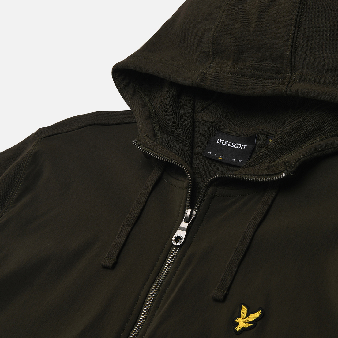 Lyle & Scott Мужская толстовка Hybrid Zip Hoodie