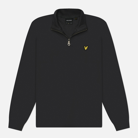   Brandshop Мужская толстовка Lyle & Scott Interlock Quarter Zip, цвет серый, размер L