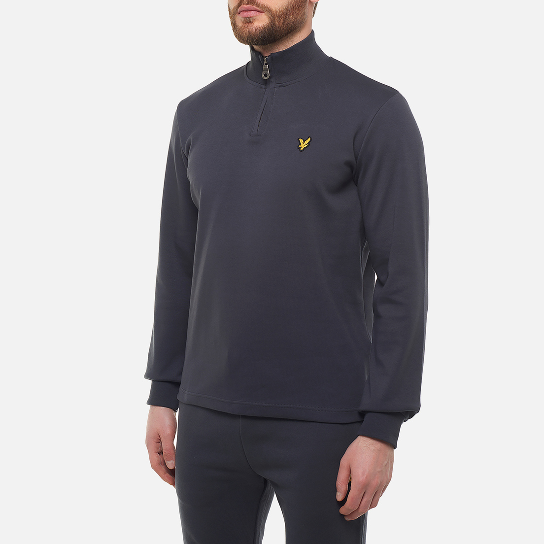 Lyle & Scott Мужская толстовка Interlock Quarter Zip