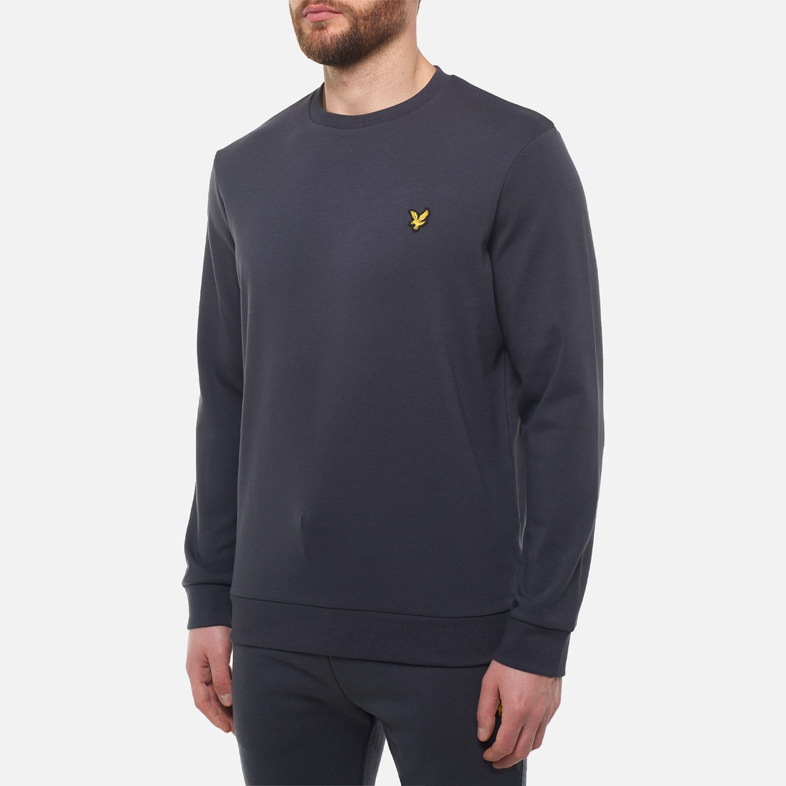 Lyle & Scott Мужская толстовка Interlock Crew Neck