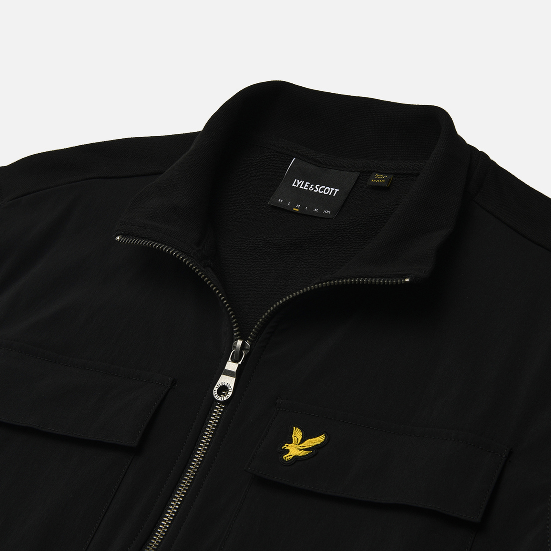 Lyle & Scott Мужская куртка ветровка Hybrid Zip Track