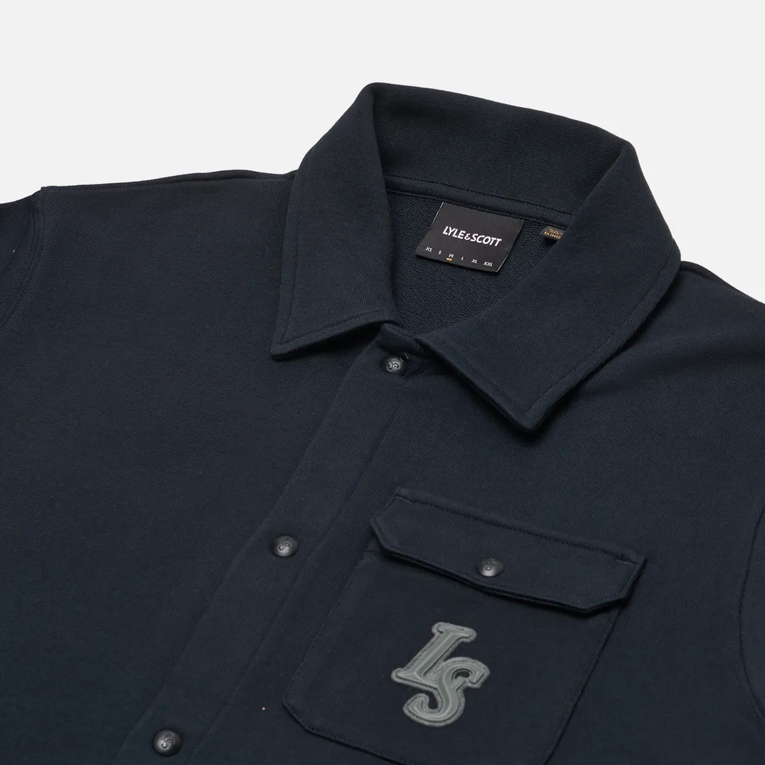 Lyle & Scott Мужская куртка ветровка Emblem Loopback Collared Track
