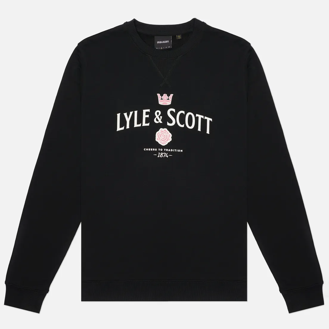 Lyle & Scott Мужская толстовка Cheers Graphic Crew Neck