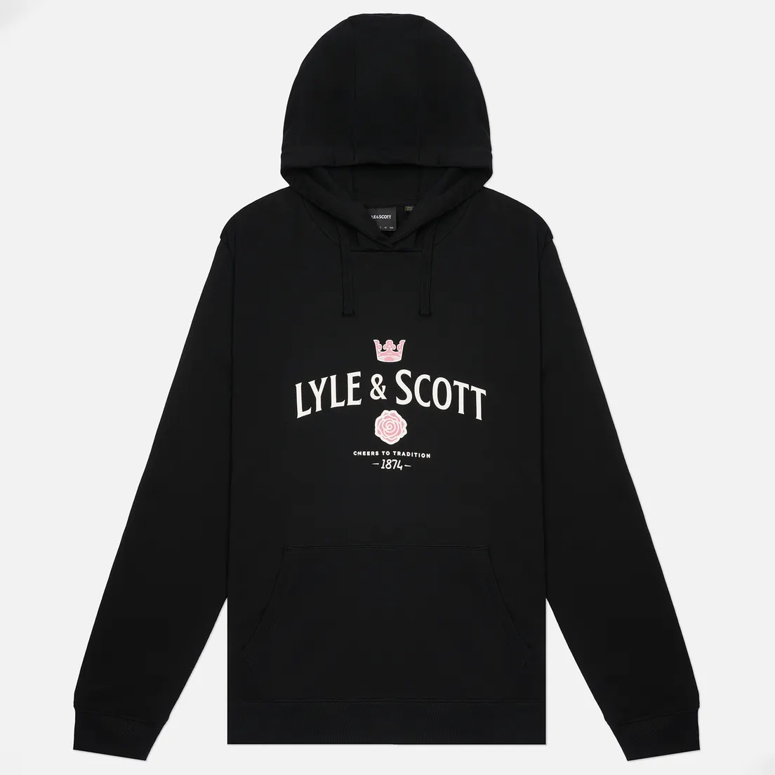 Lyle & Scott Мужская толстовка Cheers Graphic Loopback Hoodie