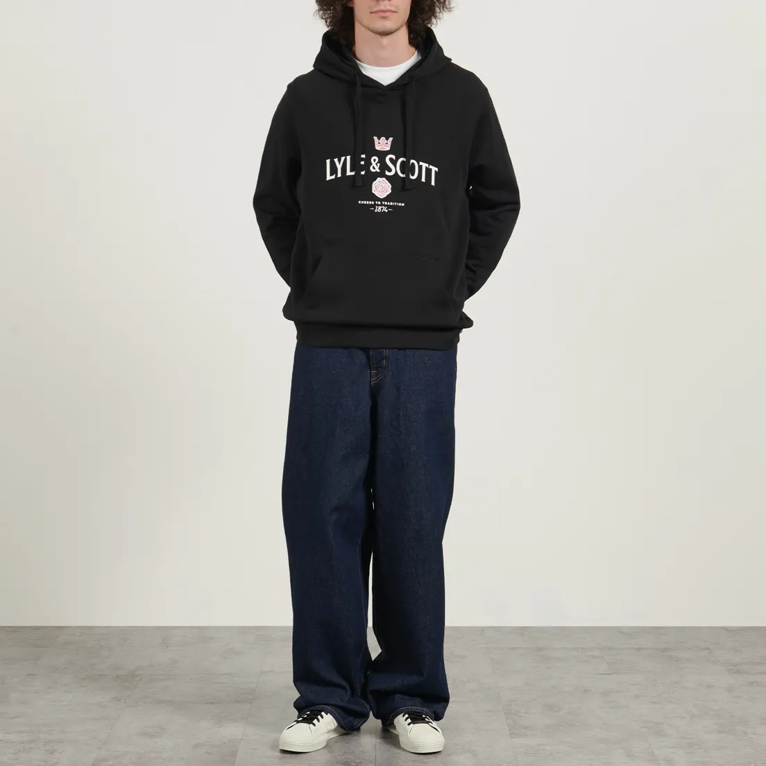 Lyle & Scott Мужская толстовка Cheers Graphic Loopback Hoodie