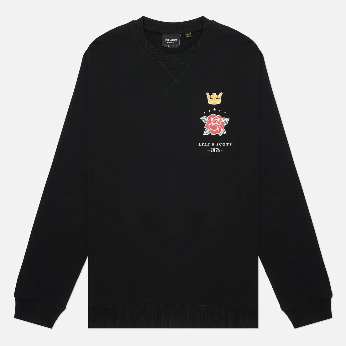 Lyle & Scott Мужская толстовка Pub Graphic Crew Neck