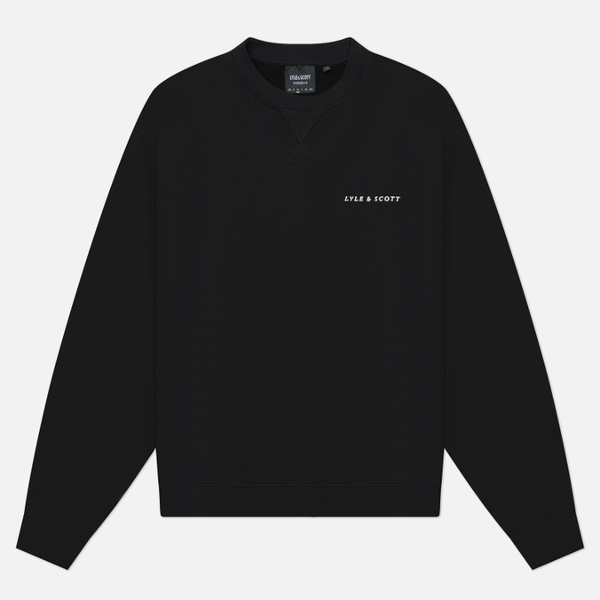 Мужская толстовка Lyle & Scott Script Heavyweight Loopback Crew Neck