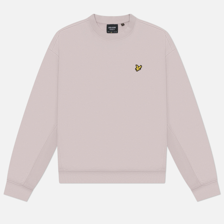 Мужская толстовка Lyle & Scott Heavy Laundered Crew Neck, цвет фиолетовый, размер XL