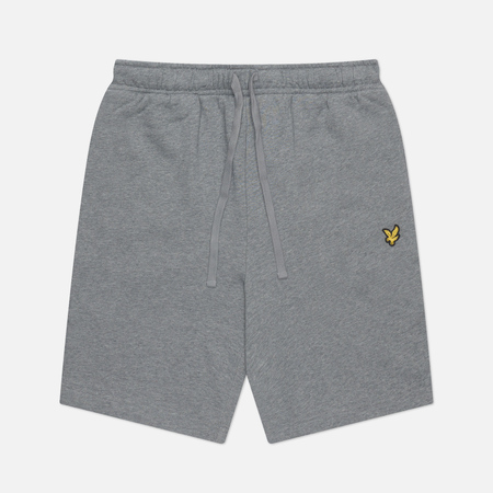   Brandshop Мужские шорты Lyle & Scott Regular Fit Sweat, цвет серый, размер XXL