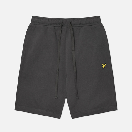 Мужские шорты Lyle & Scott Regular Fit Sweat, цвет серый, размер XL