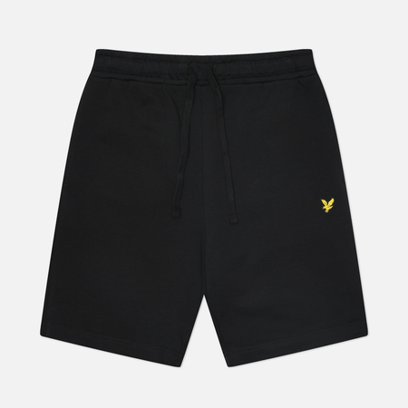  Мужские шорты Lyle & Scott Regular Fit Sweat, цвет чёрный, размер M