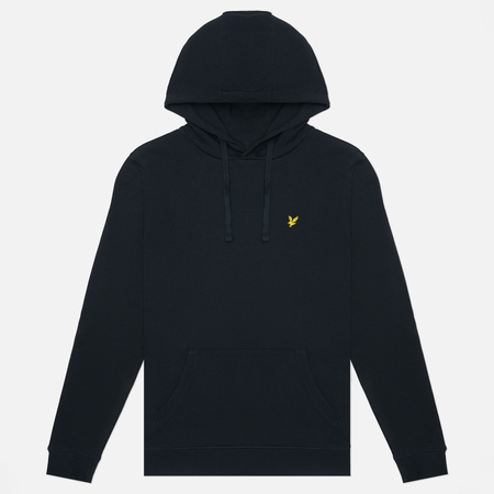 Мужская толстовка Lyle & Scott Hoodie Regular Fit, цвет синий, размер S