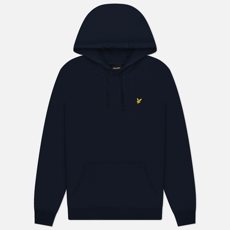 Мужская толстовка Lyle & Scott Hoodie Regular Fit, цвет синий, размер M