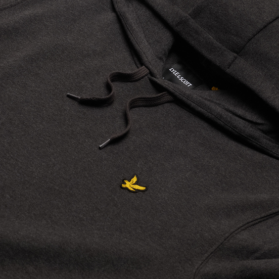 Мужская толстовка Lyle & Scott Hoodie Charcoal Marl