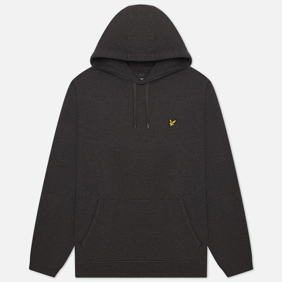 Мужская толстовка Lyle & Scott Hoodie Charcoal Marl