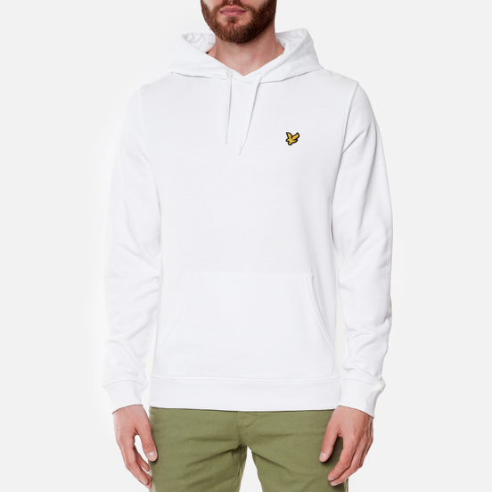 Мужская толстовка Lyle & Scott Hoodie White